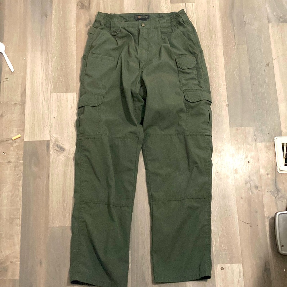 5.11 green cargo pants